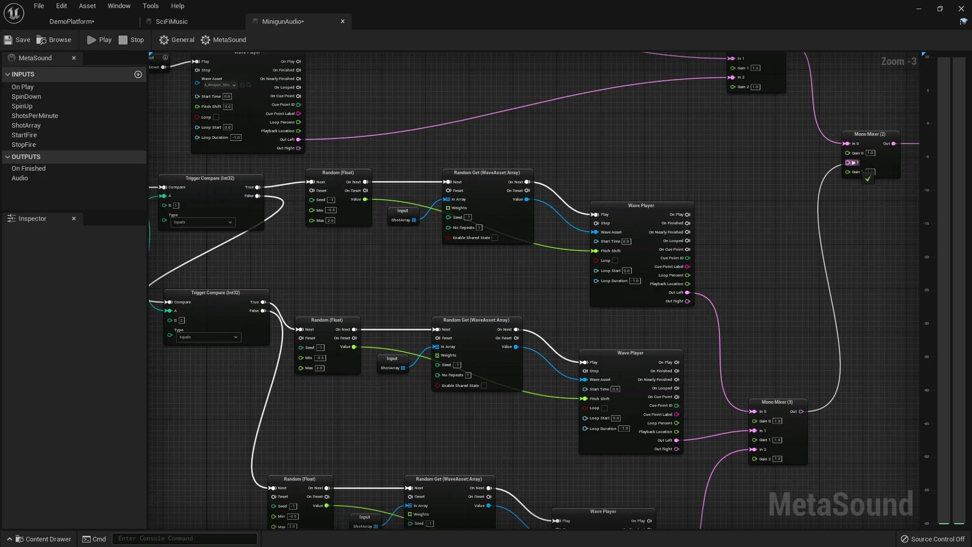 Unreal Engine MetaSounds