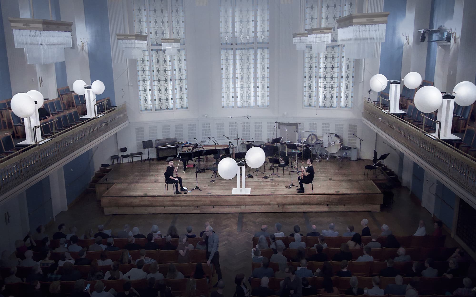 Sound installations in contemporary composition