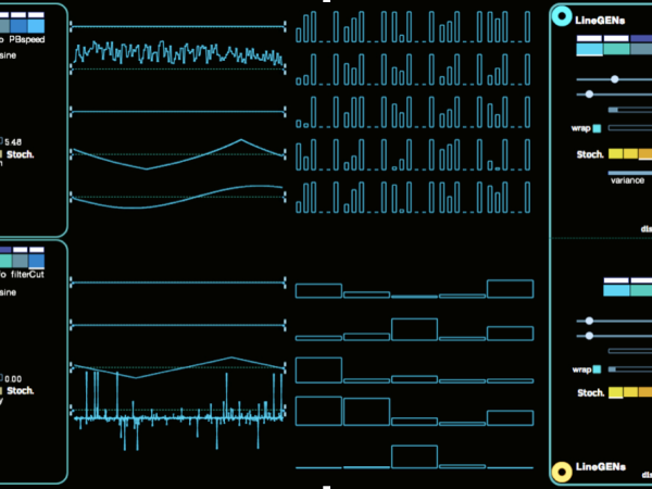 The modulation page projects all calculations in realtime.