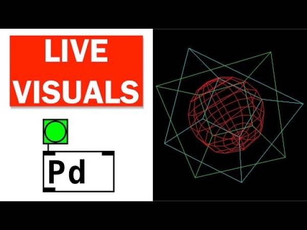 Preview image for the media "How to Create Live Visuals in Pure Data!".